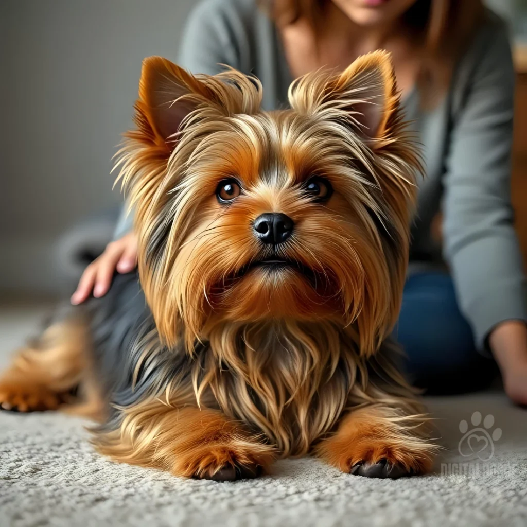 Yorkie Training Down